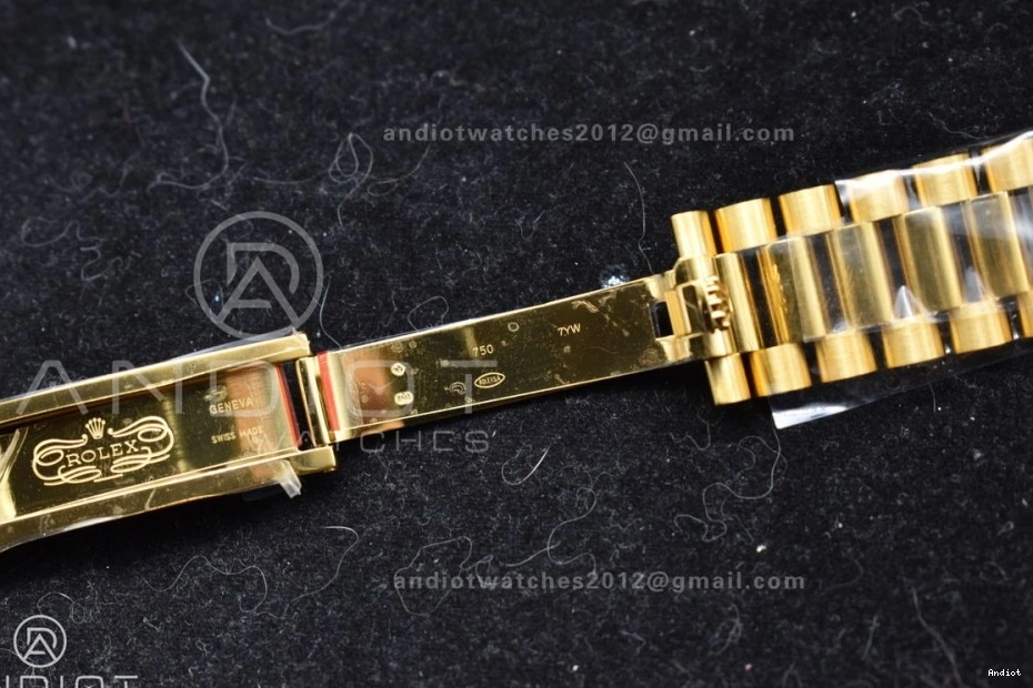 228238 Day VR3255 Green 1:1 President Weight) Roman (Gain 40 on Date Dial Best Bracelet Edition YG ARF 0327